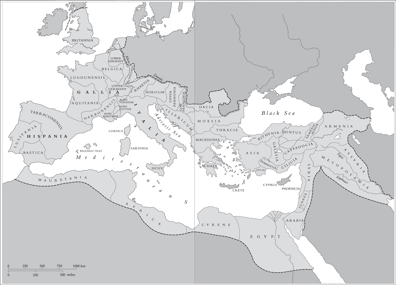 MAP OF THE ROMAN EMPIRE AT ITS GREATEST EXTENT IN THE SECOND CENTURY AD On - photo 3