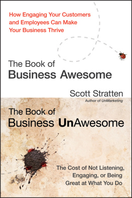 Scott Stratten The Book of Business Awesome / The Book of Business UnAwesome