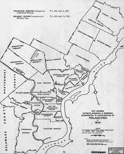 The patchwork of boroughs townships and districts that constituted - photo 5