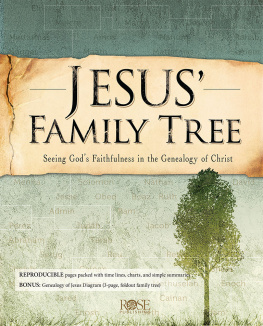 Rose Publishing Jesus Family Tree: Seeing Gods Faithfulness Through the Genealogy of Christ