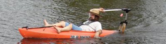 DOC TRAGER CRUISING IN SOLAR POWERED KAYAK Did you know you can start - photo 1