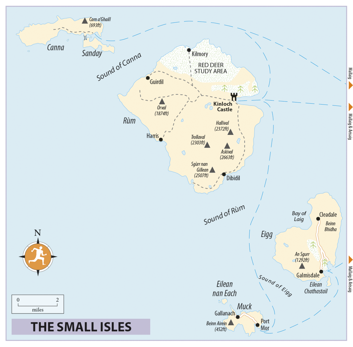 INTRODUCTION TO SKYE AND THE SMALL ISLES For many visitors the Isle of Skye An - photo 7