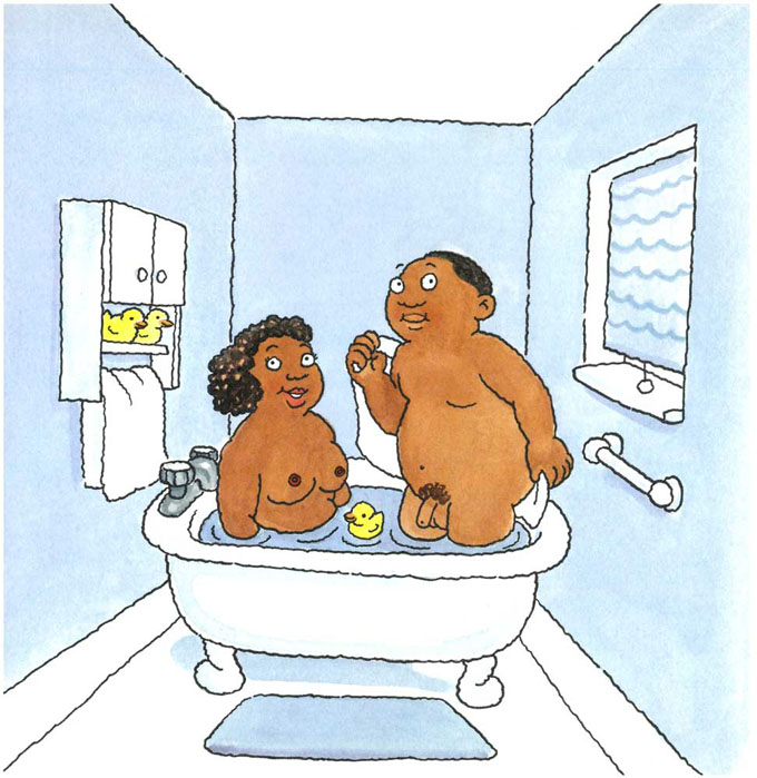 Put Mom and Dad in the bath together and youll notice something What the - photo 10