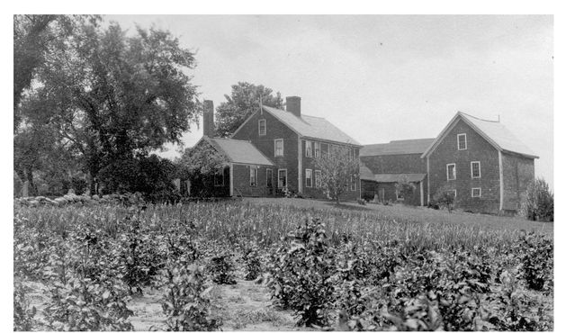 Red House circa 1900 Before the highway the oil slick the outflow pipe - photo 4