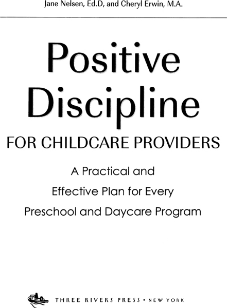 To quality childcare providers everywhere and especially to those who are - photo 4