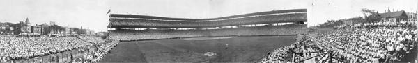 A panoramic view of the crowd at Cubs Park on July 27 1929 Library of - photo 4