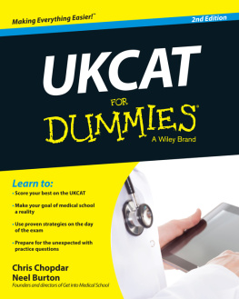 Chris Chopdar - UKCAT for Dummies