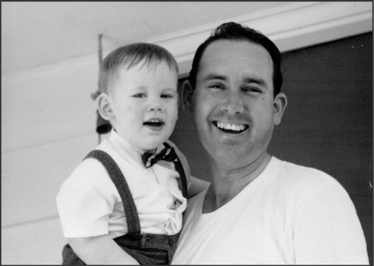 The author and his first son James Just back from Florida 1964 Stuart - photo 3