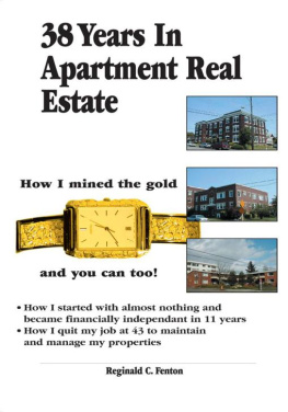 Reginald C. Fenton 38 Years in Apartment Real Estate