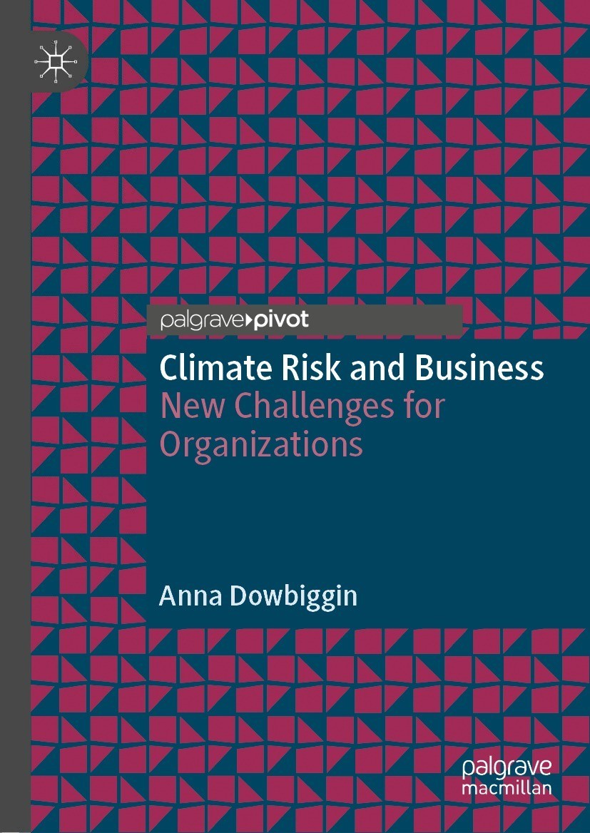 Book cover of Climate Risk and Business Anna Dowbiggin Climate Risk and - photo 1