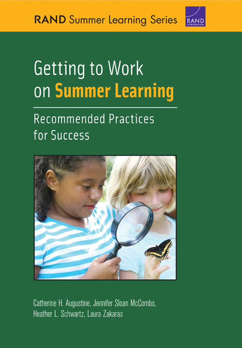 Getting to Work on Summer Learning Recommended Practices for Success - photo 1