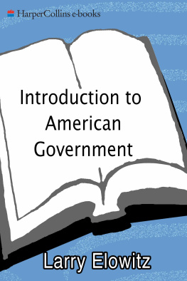 Larry Elowitz - Introduction to American Government