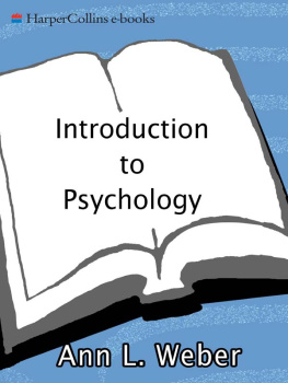 Ann L. Weber - Introduction to Psychology