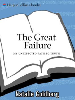 Natalie Goldberg - The Great Failure: My Unexpected Path to Truth
