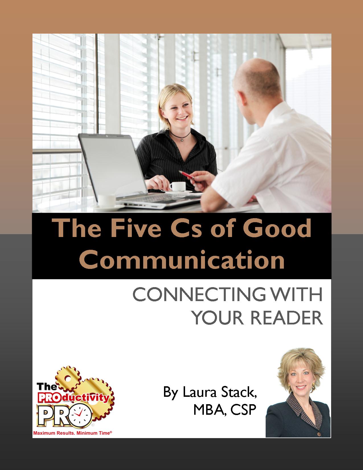 Table of Contents The Five Cs of Good Communication Connecting with Your - photo 1