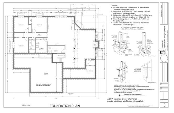 TheFoundation Page The foundation Page is a detail of how thebasement is going - photo 12