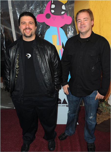 Jason West left and Vince Zampella right attend Spike TVs 7th Annual Video - photo 6