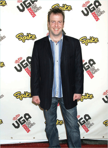 Grant Collier poses on the red carpet at the 2005 Spike TV Video Game Awards - photo 7