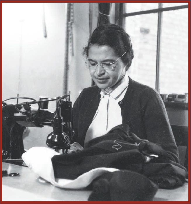 Rosa Parks had worked as a seamstress for much of her life before her arrest in - photo 8