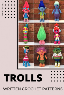 Teenie Crochets - Trolls: Written Crochet Pattern