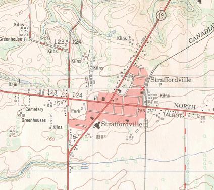 Figure P-1 Part of the topographic map of my home town in southern Ontario - photo 2