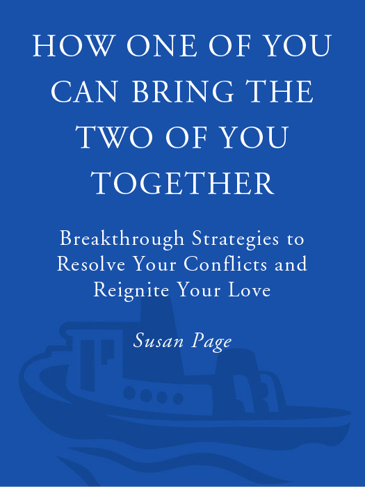 Relationship experts acclaim Susan Pages inspiring book for couples How One - photo 1