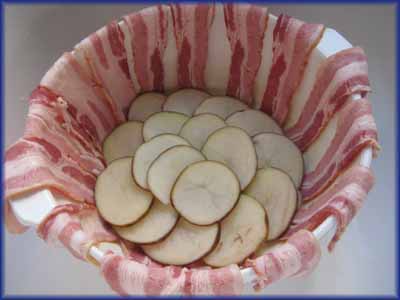 6 Continue alternating potatoes and cheeseuntil you reach top of the pan with - photo 6