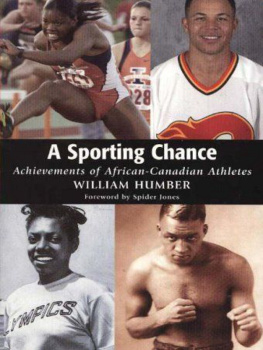 William Humber - A Sporting Chance: Achievements of African-Canadian Athletes