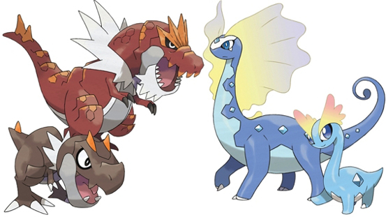 Tyrunt and Tyrantrum shown here on the left do additional damage with biting - photo 6