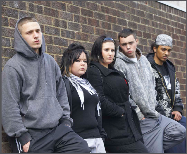 While gang activity has long been identified with males gangs in the - photo 3