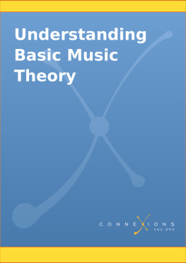 Catherine Schmidt-Jones Understanding Basic Music Theory