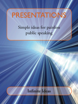 Infinite Ideas Presentations: Simple Ideas for Painless Public Speaking