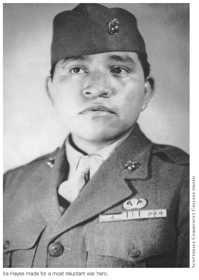 And it ruined his life Ira Hayes was a Pima Indian first then a marine then - photo 4