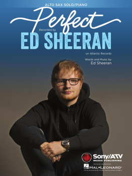 Ed Sheeran - Perfect Sheet Music for Alto Sax and Piano