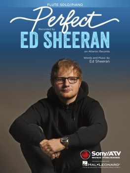 Ed Sheeran - Perfect Sheet Music for Flute and Piano