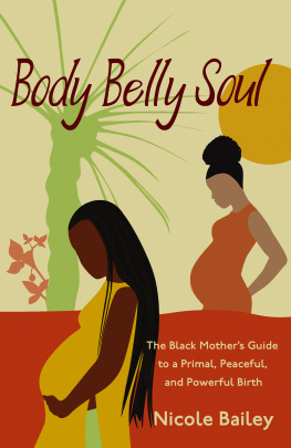 Nicole Bailey Body Belly Soul: The Black Mothers Guide to a Primal, Peaceful, and Powerful Birth