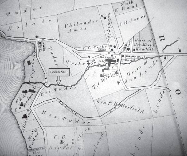 This enlargement of GM Hopkinss 1874 map of Stoneham shows property - photo 8