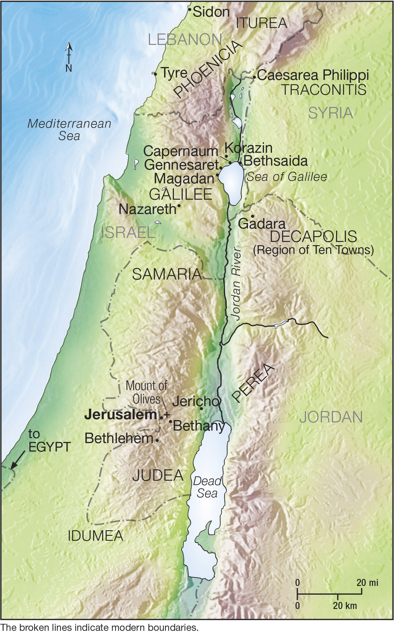 Key Places in Matthew The Big Picture What do we know about Matthew Not much - photo 3