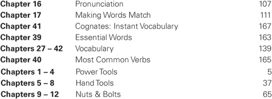 BEFORE GETTING STARTED The spoken sections and chapters are divided into three - photo 3