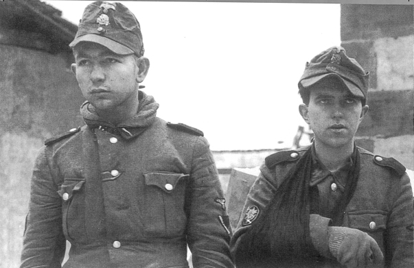 These two German soldiers taken prisoner in the Ardennes indicate the extreme - photo 7