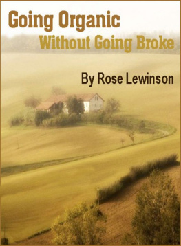 Rose Lewinson - Going Organic Without Going Broke