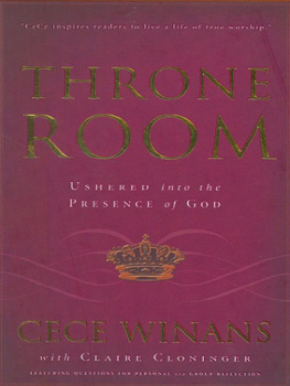 CeCe Winans Throne Room: Ushered Into the Presence of God