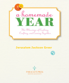 Jerusalem Jackson Greer - A Homemade Year