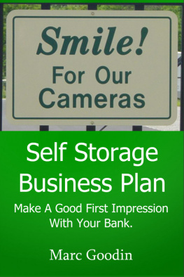 Marc Goodin Self Storage Business Plan