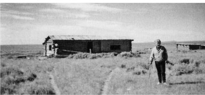 Illustration 2 Sue Yeager at homestead site in central Wyoming CONTENTS - photo 7