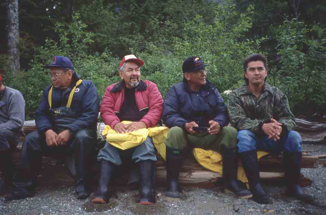 Adventure Canada trip Kitlope June 5 1993 Left to right James Robertson - photo 5