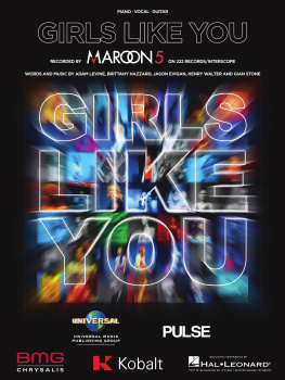 Maroon5 Girls Like You Sheet Music