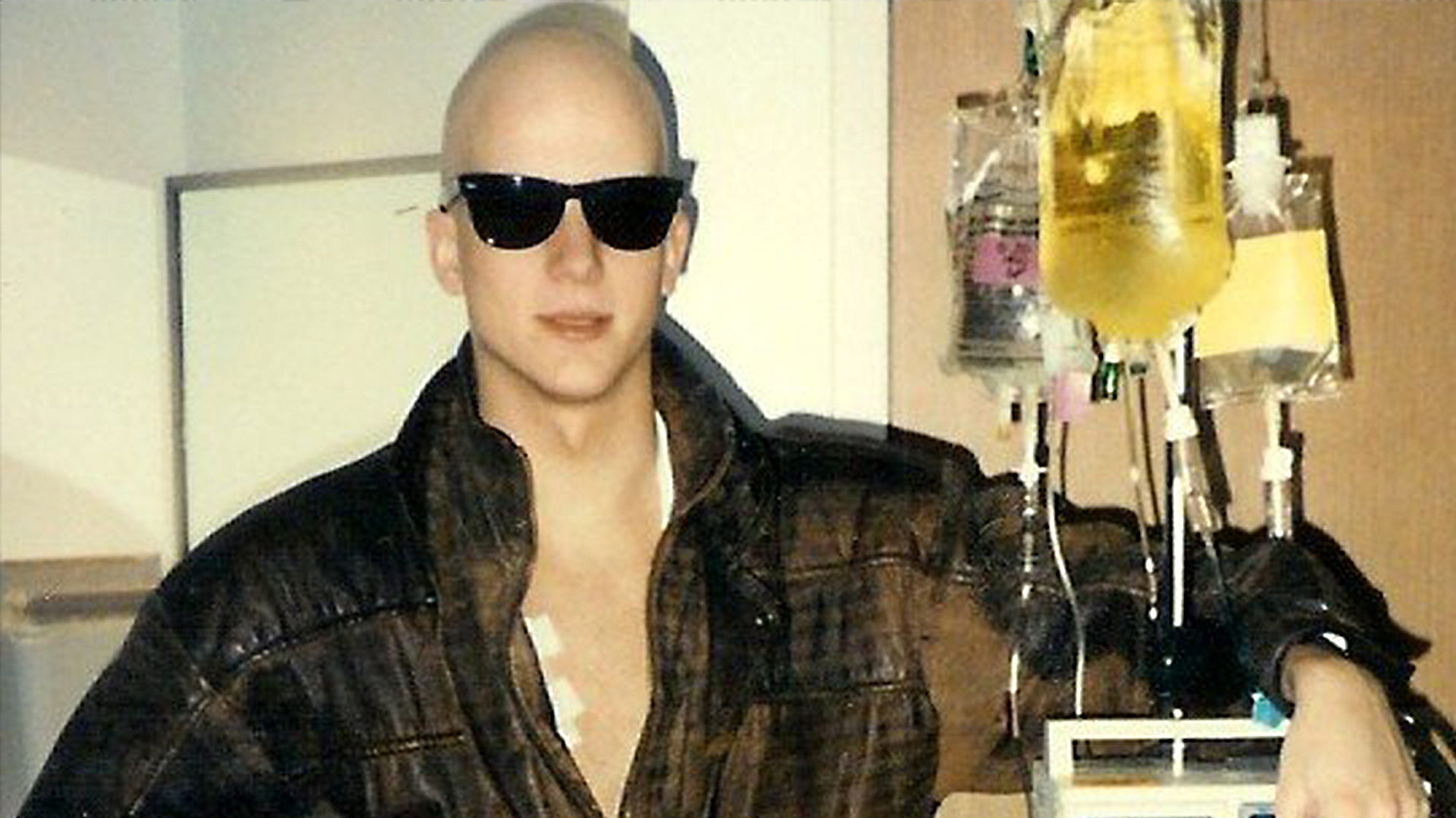 Trying to look cool in the midst of chemotherapy summer 1990 Prologue I HAD - photo 1