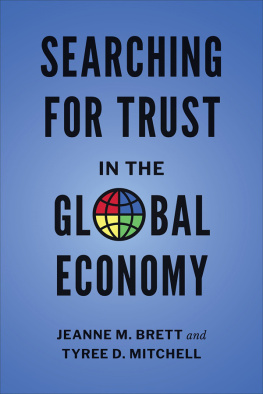 Jeanne M. Brett - Searching for Trust in the Global Economy