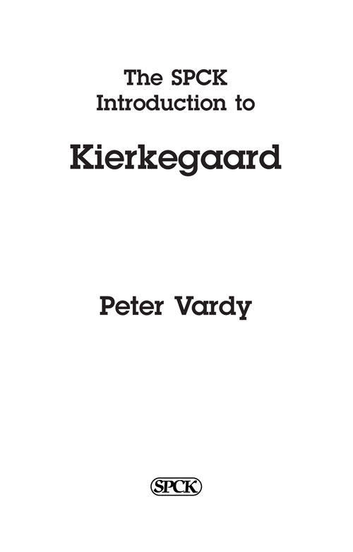 First published in Great Britain in 1996 as Kierkegaard by Fount Paperbacks an - photo 2